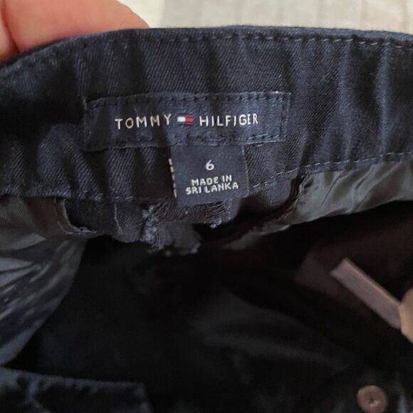 Tommy Hilfiger navy ankle pants - Picture 3 of 5